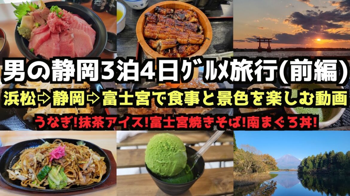 【静岡グルメ旅行】男の静岡3泊4日グルメ旅行(前編)　#静岡グルメ  #静岡旅行  #浜松